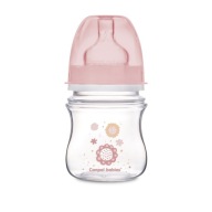 CANPOL WIDE ANTIKOLICKÁ FĽAŠA, RUŽOVÁ, 120 ML