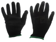 Záhradné pracovné rukavice, veľkosť 6 PoliBlack, 2 páry