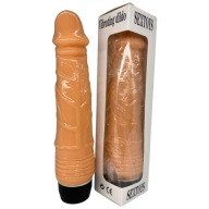 Vibrátor ako skutočný šľachovitý penis, pružný a mäkký