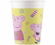 Peppa Pig papierové poháre 200 ml 8 ks.