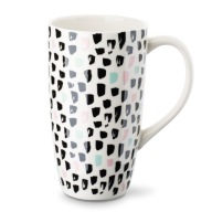 XL moderný PORCELÁNOVÝ hrnček DO UMÝVAČKY RIADU Tadar