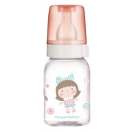 Sklenená fľaša 120 ml zdobená ružami
