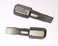 BOSCH EXTRA HART BITOVAČ PLOCHÝ 0,6x4,5, 25 mm, HEX SHANK 1/4
