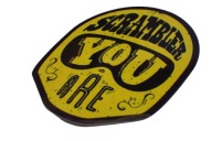 NÁLEPKA SCRRAMBLER TY SI HARLEY BOBBER 8,2 x 6,6 cm