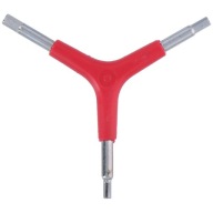 BICYKELOVÝ SIMUROVÝ KĽÚČ 4/5/6mm TROJRAMENNÝ BICYKLOVÝ VÝSTROJ
