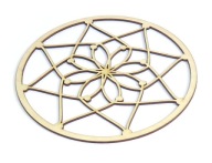 ZÁKLADNA DREAMCATCHER, OPENWORK MACRAME RING MA61
