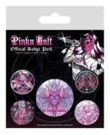 Pinku Kult pins anime špendlík na batoh na batohové oblečenie