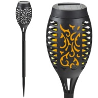 LED solárne svietidlo FLAME FUEGO plameň (50,5cm) IP44 POLUX