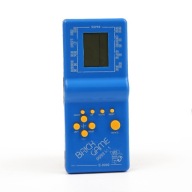 PRENOSNÁ KONZOLA RETRO TETRIS Formula 1 Arkanoid Snake Ping-pong MODRÁ