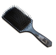 Pneumatická masážna kefa na rozčesávanie vlasov Black Poniks