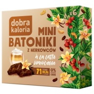 Dobra Caloria Mini VANILKA LATTE TYČINKY 102g