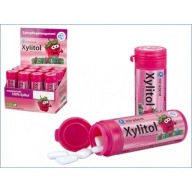 XYLITOL JAHODOVÉ ŽUVAČKY PRE DETI 30 ks