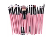 SADA ŠTETE NA MAKEUP 20 RUŽOVÝCH