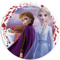Frozen 2 Frozen papierové taniere Elsa Anna Birthday Party 23cm 8ks