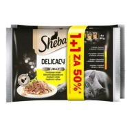 SHEBA Delicacy Hydina v želé 8x85g