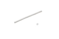 Neodymový magnet valcový MW 3x2 mm N38 10 ks