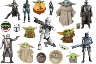 UMÝVAJÚCE TETOVANIE PRE DETI STAR WARS YODA CG518