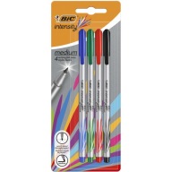 BIC Intensity Medium jemné linky 4 farby Blister