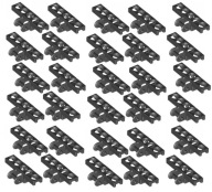 LEGO Black Caterpillar/Chain/Link (3873/15379/6047885) x30
