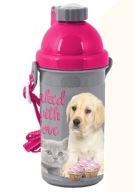 PASO BOTTLE Školská Fľaša na vodu DOG