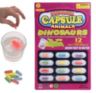 Magické kapsuly DINOSAUR rastúce vo vode
