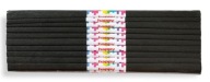 CRIPPED hodvábny papier 50x200cm čierny 10 kusov HAPPY COLOR