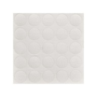 Samolepiace krytky fi 14mm 319 biela štruktúra
