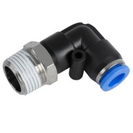 PNEUMATICKÁ AUTOMATICKÁ ZÁSTRČKA V UHLU 90° 6 mm 1/2