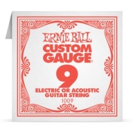 Struna Ernie Ball Electric/Acoustic Plain .009