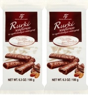 Tago oblátkové rolky v mliečnej čokoláde 180g x2