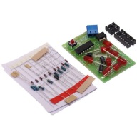 Elektronické kocky GREEN lekcie spájkovania DIY KIT