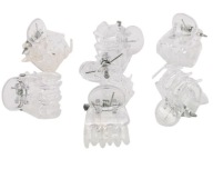 TRANSPARENTNÉ VLASY BRINS 1,5 cm - 6 KS