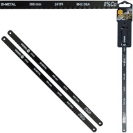 PÍLOVÝ LIST BI-KOVOVÝ M42 + D6A + Co 8% NA KOV 300mm 2 KS 24 TPI