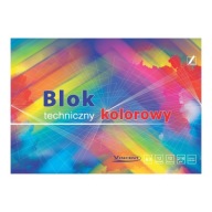FAREBNÝ ŠKOLSKÝ TECHNICKÝ BLOK VEĽKOFORMÁT A3 12 LIST 210g/m2
