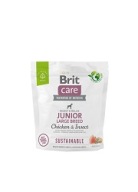 BRIT CARE TRVALO UDRŽATEĽNÉ JUNIOR VEĽKÉ KRMIVO PRE KURACIEHO HMYZU PRE ŠTEŇATÁ 1 kg