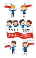 Vlastenecká výzdoba 2. a 3. mája (obojstranná)