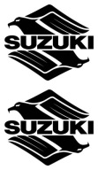 SUZUKI INTRUDER NÁLEPKY na motorky 10x8,5cm 2 ks
