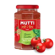 Mutti Basilico Talianska paradajková omáčka s bazalkou, 400g téglik