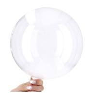Priehľadný balón 25 cm kryštálový balón Dekorácia na prijímanie Ornament