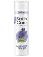 GILLETTE Satin Care gél na holenie 200ml Lavender Touch