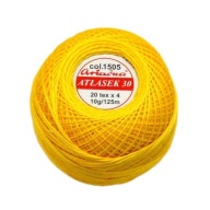 Atłasek šnúra 30 žltá 1505 ARIADNA 10g/125m