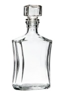 ATENA KARAFA 0,5L S KORKOM NA WHISKY, VÍNO, LIKÉR, ŠŤÁVA, VODA, DARČEK 500ml
