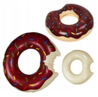 NAFUKOVACIE KOLESKO ČOKOLÁDOVÁ DONUTKA 59 cm #70