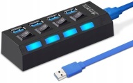 USB HUB 4-PORTOVÝ ROZDEĽOVAČ USB 3.0 SPLITTER