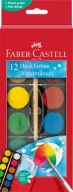 FABER CASTELL akvarelové farby 12 farieb