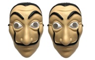 LA CASA DE PAPEL MASKA SALVADOR DALI BELLA CIAO PROFESOR HALLOWEEN
