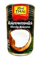Kokosové mlieko 85%/17% tuku 400ml Real Thai