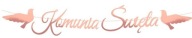 Garland Banner Sväté prijímanie Holubice Rose Gold Prvé sväté prijímanie