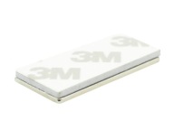 NEODYMOVÝ TAŠŤOVÝ MAGNET 40x20x2 mm S LEPIKOM 3M