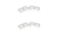LEGO Doska závesu 1x4 Biela 2429c01 6416527 2ks